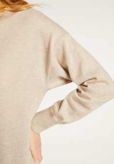 Light cashmere round neck sweater - Soraya