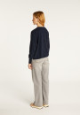 Short cashmere sweater with pocket - Balba