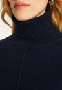 Turtleneck sweater with cashmere slits - Adena