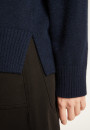 Turtleneck sweater with cashmere slits - Adena