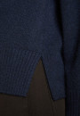 Turtleneck sweater with cashmere slits - Adena