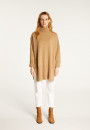 Long loose sweater in wool and cashmere - Galice