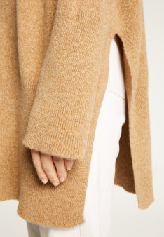 Long loose sweater in wool and cashmere - Galice