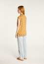 Sleeveless V-neck patterned sweater - Ganael