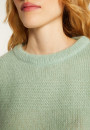 Pull ample bicolore en mohair - Gaby