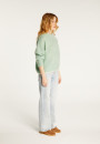 Loose two-tone mohair sweater - Gaby