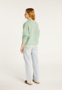 Loose two-tone mohair sweater - Gaby