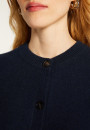 Cashmere round neck buttoned cardigan - Ari