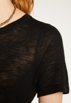 T-shirt en lin flammé - Lucie