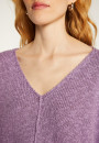 Loose cotton and linen jumper - Thalie