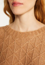 Pull ample maille fantaisie en laine cocon - Gassia