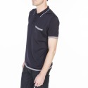 Striped Polo Fil Lumière Laurentin