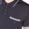 Striped Polo Fil Lumière Laurentin