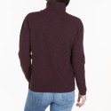 Pul col roulé Mireille 6182 Bordeaux - 18 Violet foncé