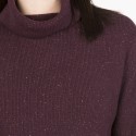 Pul col roulé Mireille 6182 Bordeaux - 18 Violet foncé