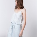 Strapless dress with graphic pattern Alvin