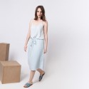 Robe bretelles à motifs graphiques Alvin 6204 Blanc-Austral - 02 Blanc