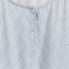 Strapless dress with graphic pattern Alvin