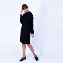 Robe pull toute droite - Goldie 6310 Noir - 01 Noir