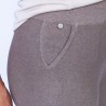 Pantalon en coton cachemire