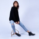 Pull oversize rayé Garance 