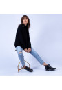 Pull oversize rayé Garance 