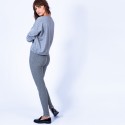 Pantalon en laine Genève 6368 Steppe - 83 Kaki