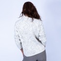 Pull à fleurs Maison Montagut x Martin Morel - Galati 6380 Perle grege - 13 Beige m