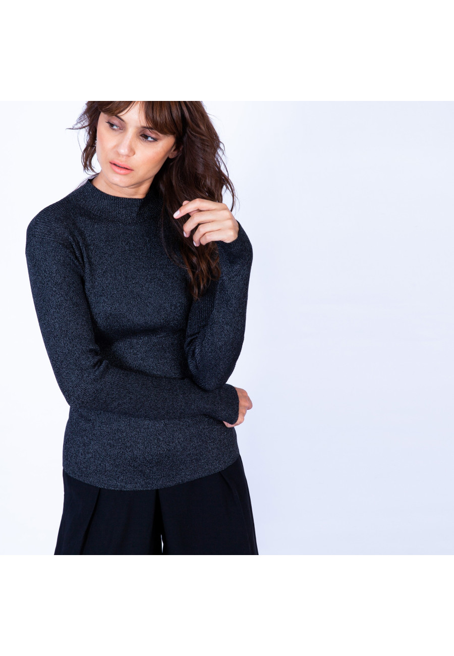 Pull col montant Ginette Pull col montant Ginette