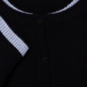 Double collar cashmere cardigan - Eddie