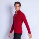 Pull col zippé en cachemire Flip