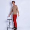 V collar cashmere sweater - Ferdinand
